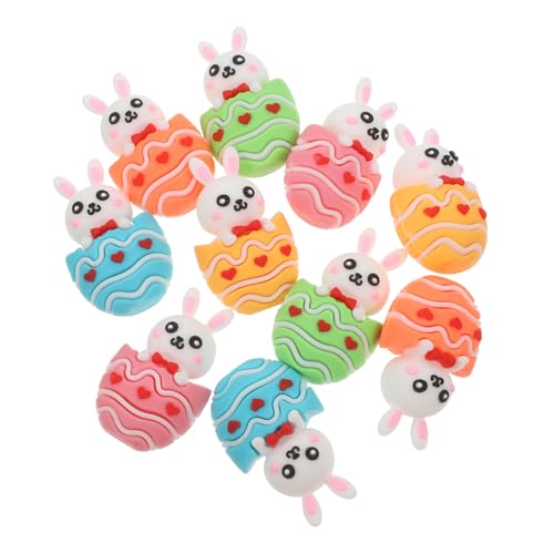 UKCOCO 10 Stück Gefüllter Ostereierhase Osterzauber kleine Tierfiguren Kaninchen Dekorationen Hasen Dekorationen Mini-Hasenfigur Ostereier-Hase-Anhänger Kaninchenspielzeug Osterdekor PVC UKCOCO 10 Stück Gefüllter Ostereierhase Osterzauber kleine Tierfiguren Kaninchen Dekorationen Hasen Dekorationen Mini-Hasenfigur Ostereier-Hase-Anhänger Kaninchenspielzeug Osterdekor PVC von UKCOCO