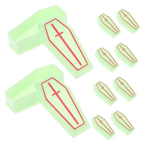UKCOCO 10 Stück Leere Miniatur-Sargschachtel Sarg-Stütze Kleiner Sarg Mini -Figur Mini-Sarg Sargbehälter aus Kunststoff Plastik Light Green UKCOCO 10 Stück Leere Miniatur-Sargschachtel Sarg-Stütze Kleiner Sarg Mini -Figur Mini-Sarg Sargbehälter aus Kunststoff Plastik Light Green von UKCOCO