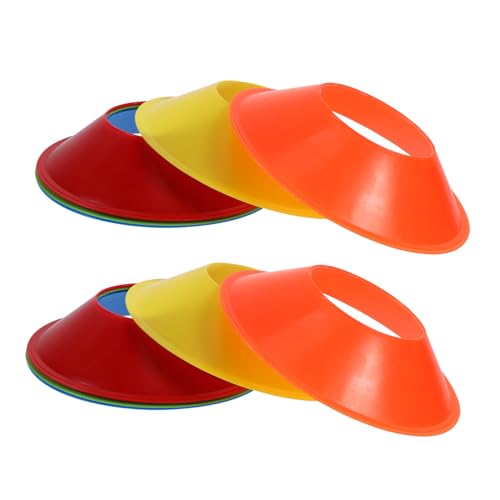 UKCOCO 10 Stück Teiliges Fußball Trainingsmarker Multifunktionale Ballhalterung für Display für Fußball Basketball und Volleyball Stabil und Langlebig von UKCOCO