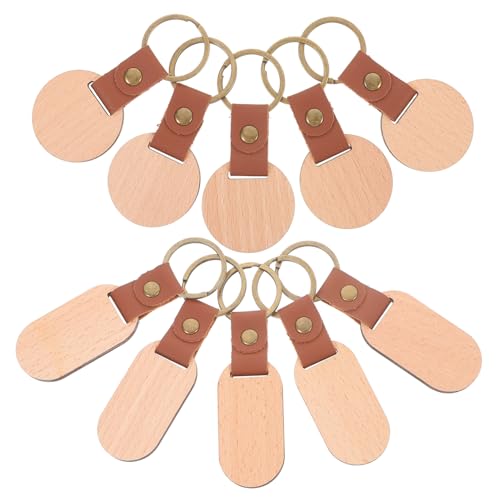 UKCOCO 10 Stück Teiliges Holz Schlüsselanhänger Blanko zum DIY Basteln Unfertige Holz Schlüsselringe für Kreative Projekte Oval und Rund für Personalisierte und Kunstwerke UKCOCO 10 Stück Teiliges Holz Schlüsselanhänger Blanko zum DIY Basteln Unfertige Holz Schlüsselringe für Kreative Projekte Oval und Rund für Personalisierte und Kunstwerke von UKCOCO