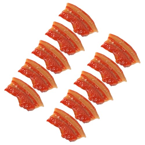 UKCOCO 10 Stück Teiliges Kleine Künstliche Fleischmodelle aus Widerstandsfähigem Harz Realistische Deko für Küche und Tisch Langlebig Farbecht Leicht als Essen und Fotoszene UKCOCO 10 Stück Teiliges Kleine Künstliche Fleischmodelle aus Widerstandsfähigem Harz Realistische Deko für Küche und Tisch Langlebig Farbecht Leicht als Essen und Fotoszene von UKCOCO