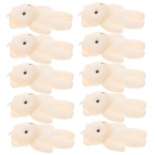 UKCOCO 10 Stück Teiliges Kleine Plüschbären Niedliche Hängende Puppen Weiche Stofftiere für Kindergeburtstag Hochzeit Weihnachtsdeko Geschenkidee für Freundinnen UKCOCO 10 Stück Teiliges Kleine Plüschbären Niedliche Hängende Puppen Weiche Stofftiere für Kindergeburtstag Hochzeit Weihnachtsdeko Geschenkidee für Freundinnen von UKCOCO