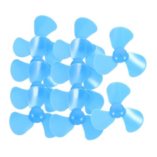 UKCOCO 10 Stück Teiliges Kunststoff Mini Ventilatorflügel Innendurchmesser für Mini Motoren Leicht Kompakt für Schüler Experimente und DIY Projekte von UKCOCO