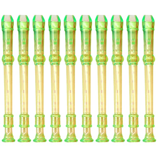 UKCOCO 10 Stücke 6-Loch Klarinette für Kinder Anfänger Blasinstrument Leicht zu Spielen Transparent für Musikunterricht UKCOCO 10 Stücke 6-Loch Klarinette für Kinder Anfänger Blasinstrument Leicht zu Spielen Transparent für Musikunterricht von UKCOCO