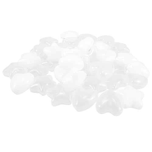 UKCOCO 100 Stück Teiliges Spielbälle aus Kunststoff Stern und Herzform Transparente und Weiße Farben für Bällebäder Spielzelte Schwimmbäder und Indoor Deko Leicht zu Reinigen und UKCOCO 100 Stück Teiliges Spielbälle aus Kunststoff Stern und Herzform Transparente und Weiße Farben für Bällebäder Spielzelte Schwimmbäder und Indoor Deko Leicht zu Reinigen und von UKCOCO