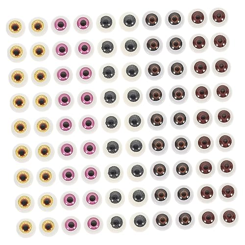 UKCOCO 100Stücke DIY Puppenaugen aus Gruselige Augen für Halloween Basteln und Puppenzubehör Kreative Projekte Verbesserung Praktischer Fähigkeiten UKCOCO 100Stücke DIY Puppenaugen aus Gruselige Augen für Halloween Basteln und Puppenzubehör Kreative Projekte Verbesserung Praktischer Fähigkeiten von UKCOCO