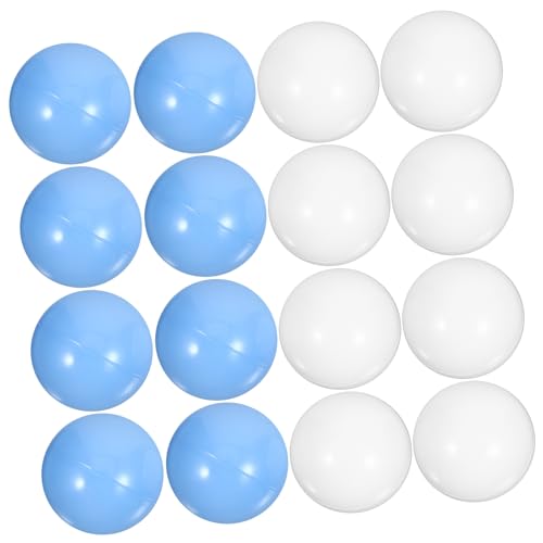 UKCOCO 100Stücke Runde Ozeanbälle Spielbälle für Planschbecken und Spielzelte Wiederverwendbare Ungiftige Pe Bälle für Pool und Sommer Spaß von UKCOCO