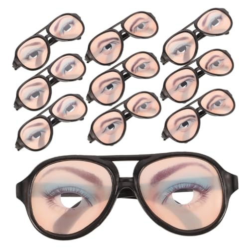 UKCOCO 10Stücke Lustige Halloween Brillen Kreative Streichspielzeugbrillen für Fasching Kostümaccessoires mit Einzigartigem Design Party Requisiten für Unvergessliche UKCOCO 10Stücke Lustige Halloween Brillen Kreative Streichspielzeugbrillen für Fasching Kostümaccessoires mit Einzigartigem Design Party Requisiten für Unvergessliche von UKCOCO