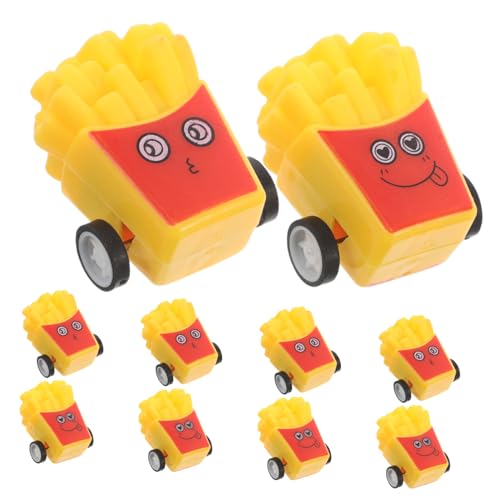 UKCOCO 10stücke Teiliges Miniatur Spielzeugautos Pommes-Form Rückziehspielzeug Für Jungen Und Mädchen Für Zuhause Schule Und Outdoor-aktivitäten Fördert Kreativität Und Soziale UKCOCO 10stücke Teiliges Miniatur Spielzeugautos Pommes-Form Rückziehspielzeug Für Jungen Und Mädchen Für Zuhause Schule Und Outdoor-aktivitäten Fördert Kreativität Und Soziale von UKCOCO