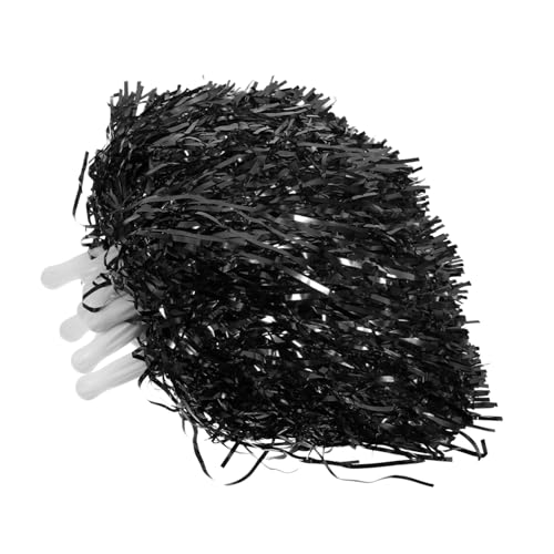 UKCOCO 10Stücke Wiederverwendbare Cheerleader Pompons mit Outdoor Anfeuerungs Requisite Langlebige Pet und Materialien für Sportveranstaltungen Partys von UKCOCO