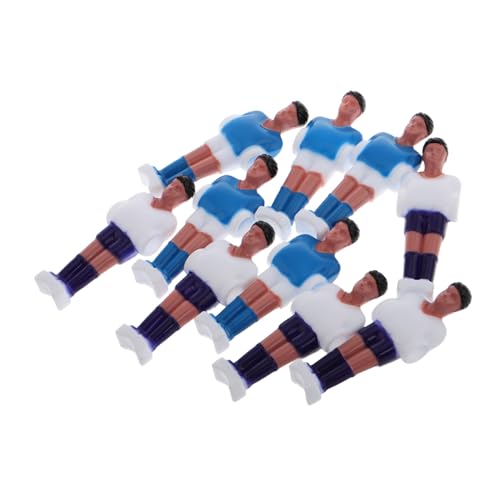 UKCOCO 10er-Set Mini -fußballspieler Mini Tischfußball Tischfußballfiguren Mini Tischkicker Tischfußball Männer Puppen Für Tischfußballspieler Tischfußballspielerpuppen Kickerfiguren Harz UKCOCO 10er-Set Mini -fußballspieler Mini Tischfußball Tischfußballfiguren Mini Tischkicker Tischfußball Männer Puppen Für Tischfußballspieler Tischfußballspielerpuppen Kickerfiguren Harz von UKCOCO