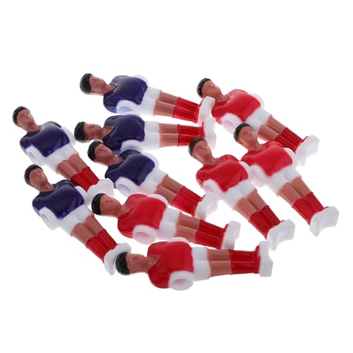 UKCOCO 10er-Set Mini -fußballspieler Tischfußballfiguren Puppen Für Tischfußballspieler Tischfußballspielerpuppen Kickerfiguren Tischfußball Männer Mini Tischfußball Ersatzteile Rot Harz UKCOCO 10er-Set Mini -fußballspieler Tischfußballfiguren Puppen Für Tischfußballspieler Tischfußballspielerpuppen Kickerfiguren Tischfußball Männer Mini Tischfußball Ersatzteile Rot Harz von UKCOCO