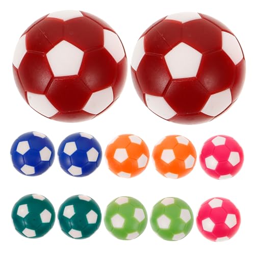 UKCOCO 12 Stück Mini Fußballmaschine Fußballball Tischspielbälle Tischfußballbälle Tischfußballteile Fußballtisch Tischfußballball Schreibtisch Fußballspielbälle UKCOCO 12 Stück Mini Fußballmaschine Fußballball Tischspielbälle Tischfußballbälle Tischfußballteile Fußballtisch Tischfußballball Schreibtisch Fußballspielbälle von UKCOCO