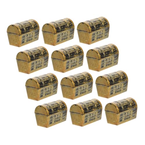 UKCOCO 12 Stück Teiliges Mini Schatztruhen aus Kunststoff Dekorative Piratenschatzkisten für Kindergeburtstage Basteln Miniatur Szenen für Zuhause und Klassenzimmer UKCOCO 12 Stück Teiliges Mini Schatztruhen aus Kunststoff Dekorative Piratenschatzkisten für Kindergeburtstage Basteln Miniatur Szenen für Zuhause und Klassenzimmer von UKCOCO