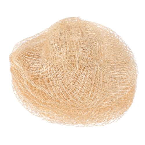 UKCOCO 12 Stück Teiliges Mini Strohhüte für Bastelarbeiten Handgefertigte Langlebige Miniatur Sonnenhüte aus Geflochtenem Stroh Dekorative Puppenhüte für DIY und Geschenkideen von UKCOCO