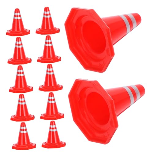 UKCOCO 12Stücke DIY Verkehrsszenen Modellset Teiliges mit Simulation Verkehrszeichen und Straßenblock für Lehrmittel für Verkehrssicherheit und Kreatives Spielvergnügen UKCOCO 12Stücke DIY Verkehrsszenen Modellset Teiliges mit Simulation Verkehrszeichen und Straßenblock für Lehrmittel für Verkehrssicherheit und Kreatives Spielvergnügen von UKCOCO