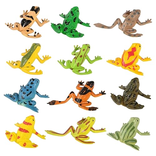 UKCOCO 12Stücke Miniaturfrösche Figuren Lebensechte Frösche für Partygeschenke für Kreatives Jungen und Themenpartys UKCOCO 12Stücke Miniaturfrösche Figuren Lebensechte Frösche für Partygeschenke für Kreatives Jungen und Themenpartys von UKCOCO
