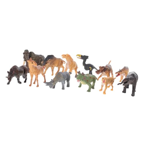 UKCOCO 12Stücke Teiliges Tierfiguren aus Umweltfreundlichem Realistische Tiermodelle für Pädagogisches und Kreative Deko für Erwachsene für Lernspielzeug UKCOCO 12Stücke Teiliges Tierfiguren aus Umweltfreundlichem Realistische Tiermodelle für Pädagogisches und Kreative Deko für Erwachsene für Lernspielzeug von UKCOCO