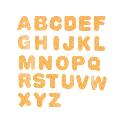 UKCOCO 130 Stück Selbstklebende Buchstaben Aufkleber Glitzernde Eva Paster für DIY Bastelmaterialien für Kreative Projekte UKCOCO 130 Stück Selbstklebende Buchstaben Aufkleber Glitzernde Eva Paster für DIY Bastelmaterialien für Kreative Projekte von UKCOCO