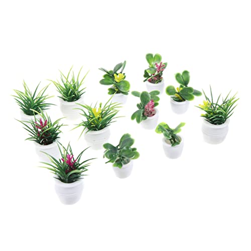 UKCOCO 14Stücke Teiliges Topfpflanzen Realistische Bonsai Dekoration für Puppenhaus und Miniaturgärten Künstliche Pflanzen für Kreative DIY Projekte und Ansprechende UKCOCO 14Stücke Teiliges Topfpflanzen Realistische Bonsai Dekoration für Puppenhaus und Miniaturgärten Künstliche Pflanzen für Kreative DIY Projekte und Ansprechende von UKCOCO
