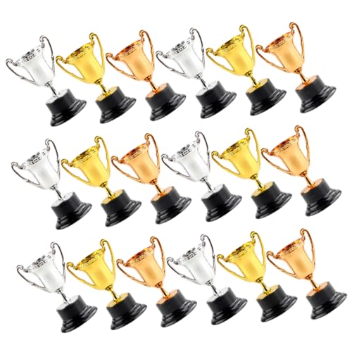UKCOCO 18Stücke Mini Trophäen aus Kunststoff für Kindergeburtstage Wettbewerbe und Sportspiele Motivierende Auszeichnungen für Kleine UKCOCO 18Stücke Mini Trophäen aus Kunststoff für Kindergeburtstage Wettbewerbe und Sportspiele Motivierende Auszeichnungen für Kleine von UKCOCO