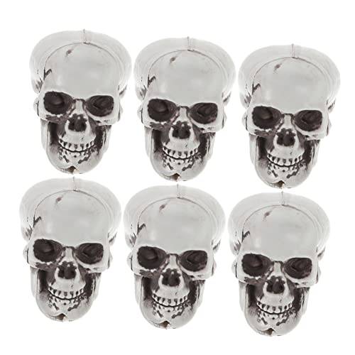 UKCOCO 18Stücke Teiliges Skelett Schädel Gruselige Halloween für Partys und Geisterhäuser Langlebige Requisiten für Kreative Horrordekoration UKCOCO 18Stücke Teiliges Skelett Schädel Gruselige Halloween für Partys und Geisterhäuser Langlebige Requisiten für Kreative Horrordekoration von UKCOCO