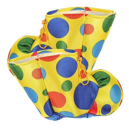UKCOCO 1Paar Clown Kostüm Schuhe für Erwachsene Schuhe für Halloween Kostümpartys Langlebig für Verkleidungen von UKCOCO