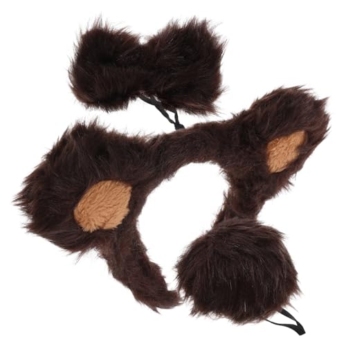 UKCOCO 1Satz Bärenohren Haarreif für Erwachsene Tierkostüm Zubehör für Partys Karneval Cosplay und Halloween Bequem und Leicht Tragbar Perfektes Outfit für Besondere Anlässe UKCOCO 1Satz Bärenohren Haarreif für Erwachsene Tierkostüm Zubehör für Partys Karneval Cosplay und Halloween Bequem und Leicht Tragbar Perfektes Outfit für Besondere Anlässe von UKCOCO