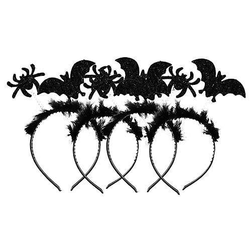 UKCOCO 1Satz Halloween Spinnen Stirnband Teiliges Cosplay Accessoire für Unvergessliche Halloween Partys Haardekoration für Erwachsene von UKCOCO
