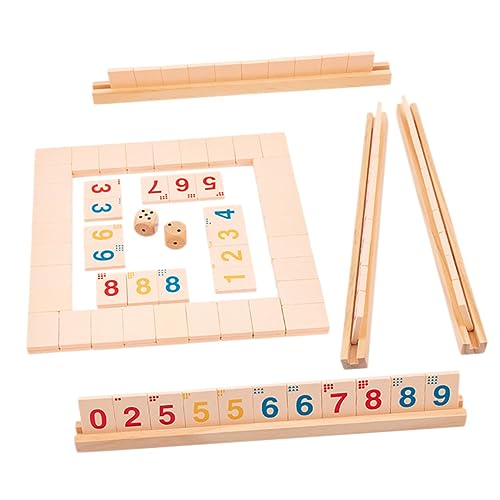 UKCOCO 1Satz Holz Würfelspiel Schließe die Box Klassisches Brettspiel für Erwachsene und Familien Interaktives Partyspiel Gesellschaftsspiel für Gesellige Abende UKCOCO 1Satz Holz Würfelspiel Schließe die Box Klassisches Brettspiel für Erwachsene und Familien Interaktives Partyspiel Gesellschaftsspiel für Gesellige Abende von UKCOCO