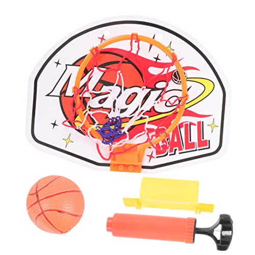 UKCOCO Indoor Mini Basketballkorb Für Junge Mädchen Wandmontierter Basketballrahmen Installieren Mit Zubehör Für Spaß Und Sport Im Kinderzimmer Als Für Junge Mädchen von UKCOCO