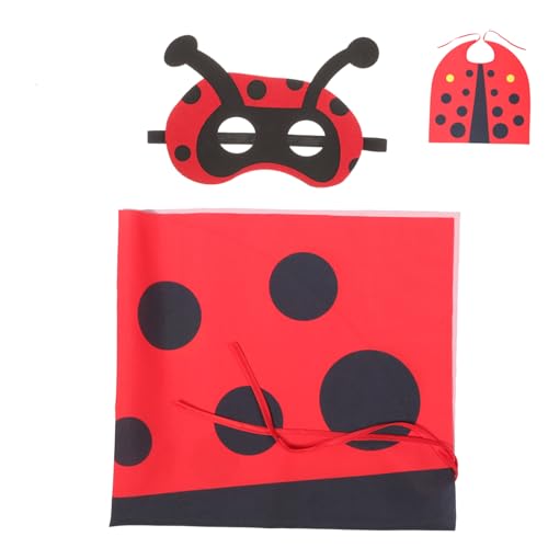 UKCOCO 1Satz Kostüm für Umhang Maske Kostüm für Halloween Partys Bühnenauftritte Langlebig Hochwertigem Gefertigt von UKCOCO