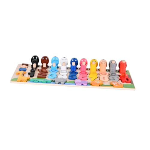 UKCOCO 1Satz Kreatives Holzspielzeug für Pädagogisches Tier Puzzlespiel zur Formklassifizierung Entwickelt für Kreativität und Logischem für Kleinkinder UKCOCO 1Satz Kreatives Holzspielzeug für Pädagogisches Tier Puzzlespiel zur Formklassifizierung Entwickelt für Kreativität und Logischem für Kleinkinder von UKCOCO