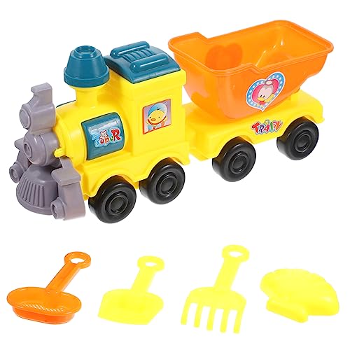 UKCOCO 1Satz Kreatives Strandspielzeug für Teiliges mit Bunten Strandschaufeln und Bagger für Sandkasten und Strand Fördert Fantasie und Kreative Spielstunden im Sommer von UKCOCO