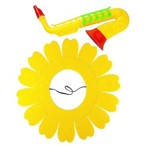 UKCOCO 1Satz Kreatives Trompetenspielzeug für Pädagogisches Musikinstrument Hochwertiges Kunststoffmaterial Requisite für Bühnenauftritte und Spiele Fördert das Musikalische von UKCOCO