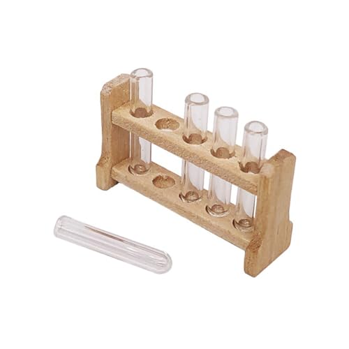 UKCOCO 1Satz Mini Reagenzglas Rack Modell für Puppenhaus Dekoration für Szenen und Spielzeuglabore Kreatives Zubehör für Fotografie UKCOCO 1Satz Mini Reagenzglas Rack Modell für Puppenhaus Dekoration für Szenen und Spielzeuglabore Kreatives Zubehör für Fotografie von UKCOCO