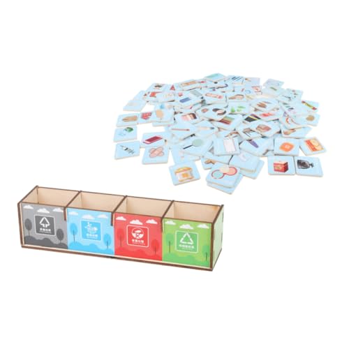 UKCOCO 1Satz Müllklassifizierungs für Interaktives Lernspielzeug Umweltbewusstsein und Zählen Pädagogisches Holzspielzeug mit Bildern Englisch und Chinesisch Robuste UKCOCO 1Satz Müllklassifizierungs für Interaktives Lernspielzeug Umweltbewusstsein und Zählen Pädagogisches Holzspielzeug mit Bildern Englisch und Chinesisch Robuste von UKCOCO