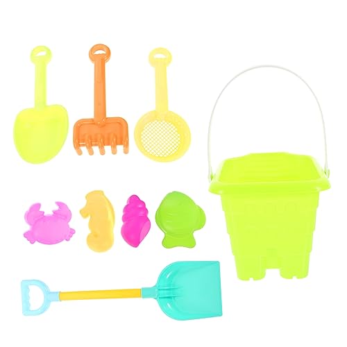 UKCOCO 1Satz Strandspielzeug für Teiliges Wasserspielzeug Kit mit Großem Eimer und Förmchen für Sommer Strandpartys und Schwimmpool Spiele Leicht und Tragbar UKCOCO 1Satz Strandspielzeug für Teiliges Wasserspielzeug Kit mit Großem Eimer und Förmchen für Sommer Strandpartys und Schwimmpool Spiele Leicht und Tragbar von UKCOCO