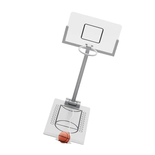 UKCOCO 1Stück Mini Basketball Kreative Desktop Basketballmaschine für Erwachsene Perfektes Indoor Hand Auge Koordination und Motorischen Fähigkeiten von UKCOCO
