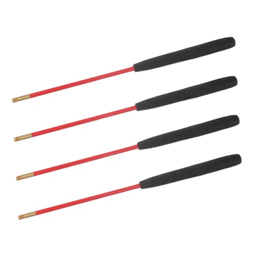UKCOCO 2 Paare Klassische Chinesische Diabolo Sticks mit Rutschfestem Griff Solidem Fiberglasstab und Ausgewogenem Kupferkopf für Jonglier Enthusiasten und Präzise Tricks von UKCOCO