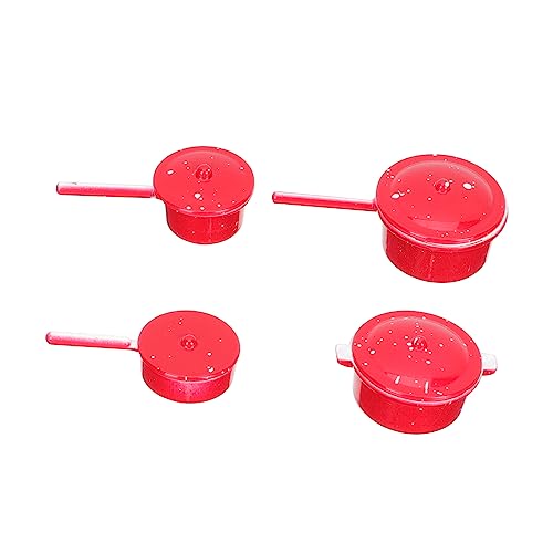 UKCOCO 2 Sätze Miniatur-küchengeschirr Mini- - Topfmodell Mini-Topf Für Den Haushalt Dekoratives Topfspielzeug Mini House Accessory Legierung 4 Stücke * 2 UKCOCO 2 Sätze Miniatur-küchengeschirr Mini- - Topfmodell Mini-Topf Für Den Haushalt Dekoratives Topfspielzeug Mini House Accessory Legierung 4 Stücke * 2 von UKCOCO