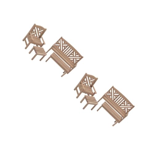 UKCOCO 2 Sets Mini Möbelmodell Miniatur Gartendekoration Mini Gartenstuhl Outdoor Stühle Outdoor Stuhl Miniatur Hausmöbel Miniatur Möbelmodell Mini Simulationsstuhl Aus Holz UKCOCO 2 Sets Mini Möbelmodell Miniatur Gartendekoration Mini Gartenstuhl Outdoor Stühle Outdoor Stuhl Miniatur Hausmöbel Miniatur Möbelmodell Mini Simulationsstuhl Aus Holz von UKCOCO