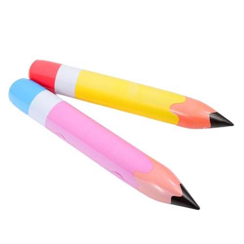 UKCOCO 2 Stück Aufblasbare Riesen Buntstifte Gelb PVC Partydeko Kindergeburtstag Klassenzimmer Dekoration Geburtstagsfeier Zubehör UKCOCO 2 Stück Aufblasbare Riesen Buntstifte Gelb PVC Partydeko Kindergeburtstag Klassenzimmer Dekoration Geburtstagsfeier Zubehör von UKCOCO