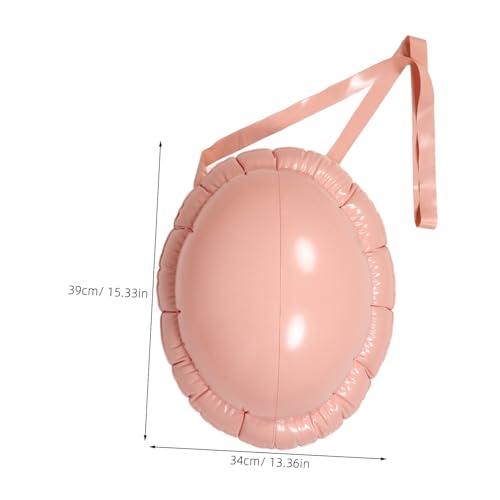 UKCOCO 2 Stück Aufblasbarer Realistischer PVC Weihnachtsmann Bauch Kostüm Zubehör Weicher Flexibler Schwangerschaftsbauch für Party Theater und Cosplay Hautfarbener Falscher Bauch für UKCOCO 2 Stück Aufblasbarer Realistischer PVC Weihnachtsmann Bauch Kostüm Zubehör Weicher Flexibler Schwangerschaftsbauch für Party Theater und Cosplay Hautfarbener Falscher Bauch für von UKCOCO