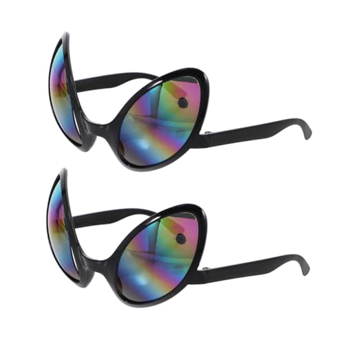 UKCOCO 2 Stück Außerirdische Brille Lustige Augenbrille Halloween-party-brille Sonnenbrille Halloween-brille Alien-frauenkostüm Alien-brille Für Erwachsene Alien-brillen-requisiten Abs UKCOCO 2 Stück Außerirdische Brille Lustige Augenbrille Halloween-party-brille Sonnenbrille Halloween-brille Alien-frauenkostüm Alien-brille Für Erwachsene Alien-brillen-requisiten Abs von UKCOCO
