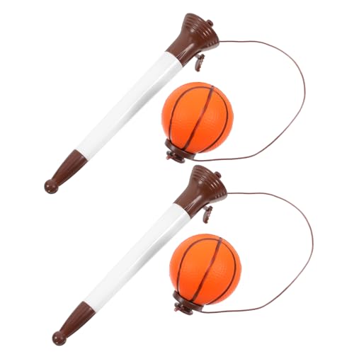 UKCOCO 2 Stück Basketballform Kugelschreiber Multifunktionale Kreative Schreibstifte aus Wiederverwendbarem Praktische Langlebige Schreibwerkzeuge für Schüler Spaß und Stressabbau UKCOCO 2 Stück Basketballform Kugelschreiber Multifunktionale Kreative Schreibstifte aus Wiederverwendbarem Praktische Langlebige Schreibwerkzeuge für Schüler Spaß und Stressabbau von UKCOCO