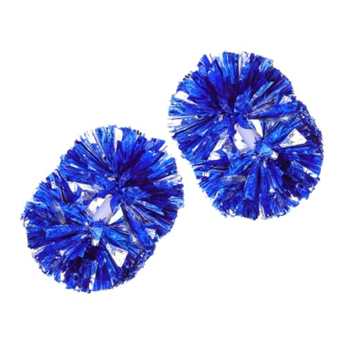 UKCOCO 2 Stück Cheerleading Blumenball Cheering Pompons Outdoor Pom Poms Cheerleading Requisite Festival Pom Pom Kompakter Pom Pom Cheering Requisiten Wiederverwendbarer von UKCOCO