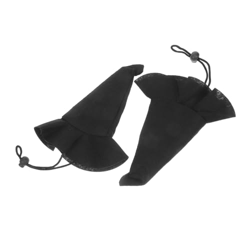 UKCOCO 2 Stück Halloween-Hexenhut Hexenhut Charme Zaubererhut für Kleiner Hexenhut Halloween Kleiner Hut Hexenhut Zubehör Halloween-Bastelhut Vlies Black UKCOCO 2 Stück Halloween-Hexenhut Hexenhut Charme Zaubererhut für Kleiner Hexenhut Halloween Kleiner Hut Hexenhut Zubehör Halloween-Bastelhut Vlies Black von UKCOCO