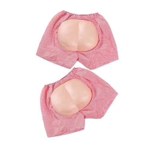 UKCOCO 2 Stück Lustige Fake Butt Shorts mit Komischem Gesäß für Karneval Strand Kostüm Zubehör für Erwachsene und Jugendliche von UKCOCO