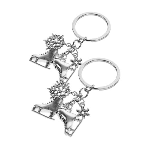 UKCOCO 2 Stück Schlittschuhe Schüttgut Party Figur Schlüssel Rollschuh-Hängedekoration hängend Schlittschuh- Eislaufverzierung Ring Eislaufspielzeug Kette Zinklegierung Silber UKCOCO 2 Stück Schlittschuhe Schüttgut Party Figur Schlüssel Rollschuh-Hängedekoration hängend Schlittschuh- Eislaufverzierung Ring Eislaufspielzeug Kette Zinklegierung Silber von UKCOCO